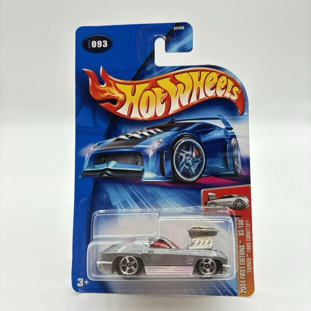 2004 First Editions Cool-One, Crooze Batmobile, Tooned 1963 Corvette Hot Wheels